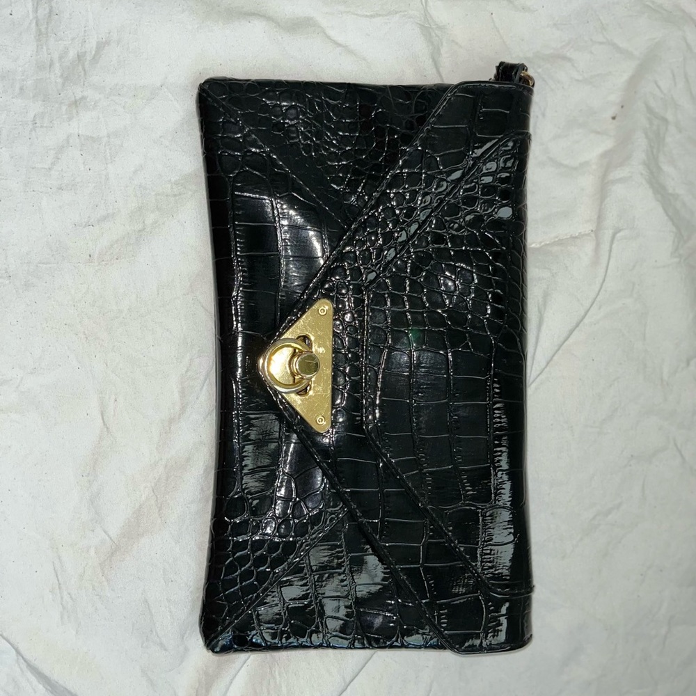 Black handbag